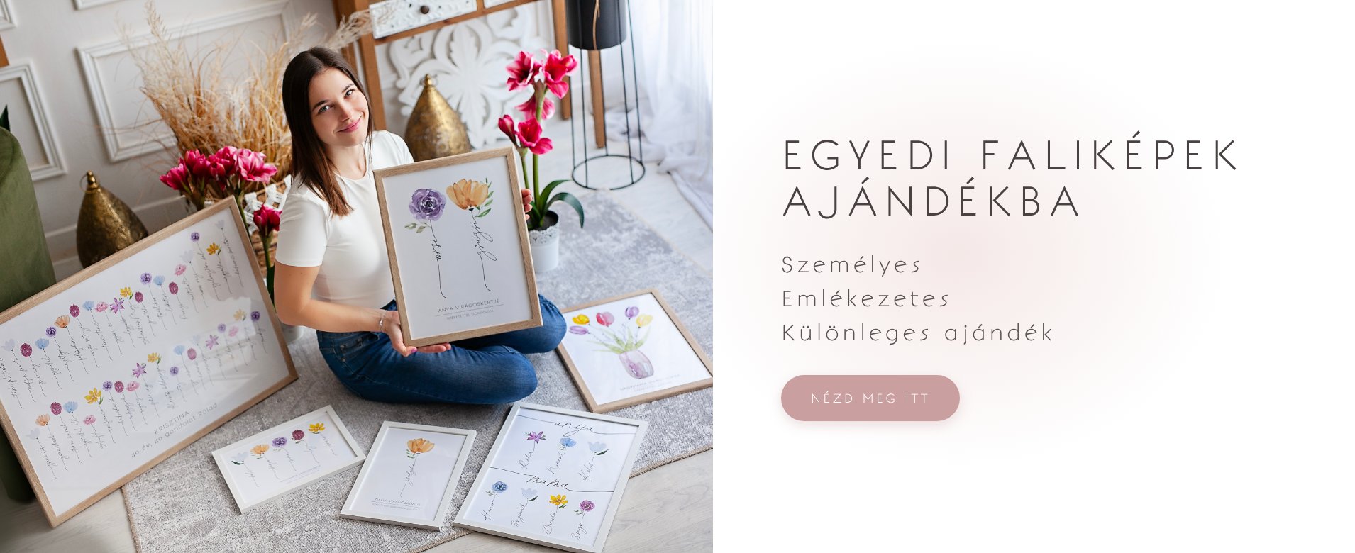 Egyedi faliképek ajándékba – Jóemlék
