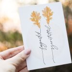 Őszi képeslap csomag 3 db-os