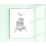 APA A VILÁG falikép, nevekkel