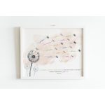 SZÍNES PITYPANG ballagási ajándék falikép