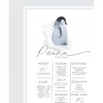 PINGVIN SZÜLETÉSNAPI POSZTER 