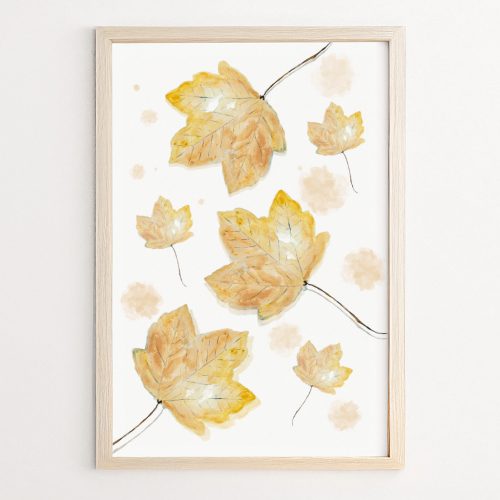 Őszi dekorációs kép