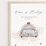 Kreatív pénzátadó falikép