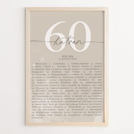 AHÁNY ÉV, ANNYI GONDOLAT SZÜLETÉSNAPI KÉP