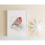 Vörösbegy falikép