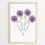 Rózsás pedagógus ajándék falikép- fix