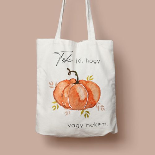 Őszi vászontáska